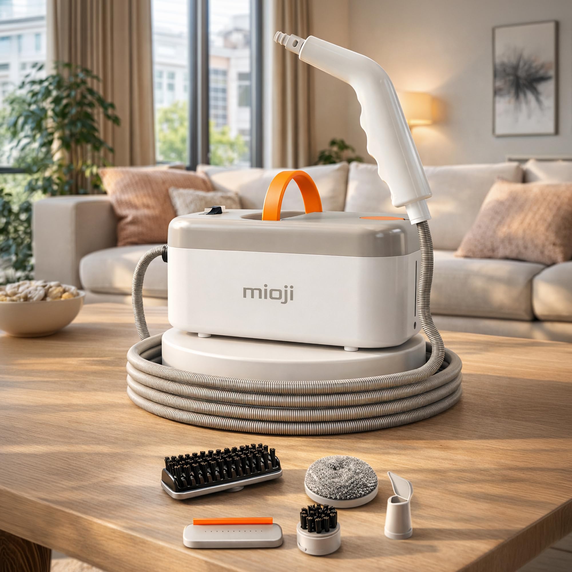 Mioji ST6 20 Saniyede Hızlı Buhar Çıkışı 5.5 Bar 1200W Buharlı